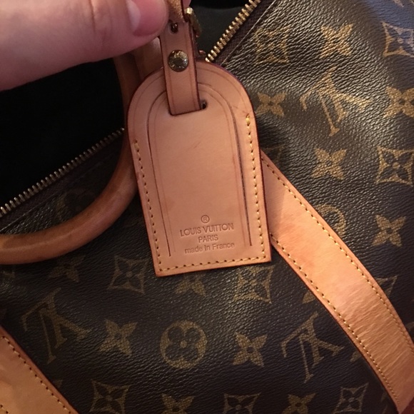 Louis Vuitton keepall duffle bag 55 Brown monogram - Picture 5 of 7